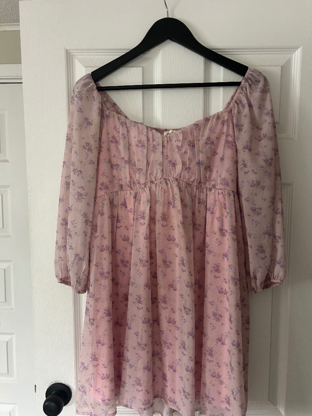 Floral Knee Length Sress